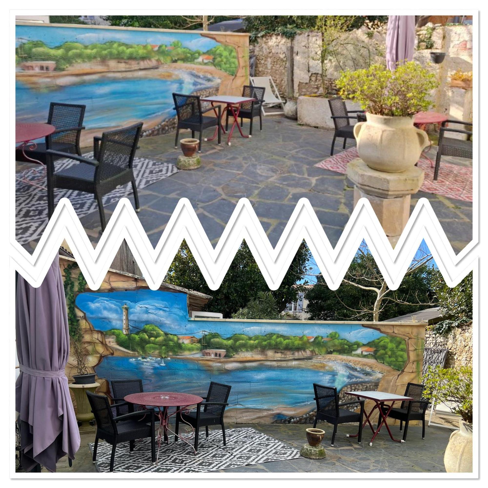 Le Crist'Al, Hotel Familial, Climatise, En Front De Mer 圣乔治德蒂 外观 照片
